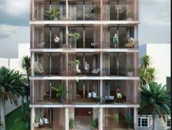 Departamento · 36m² · 1 Estacionamiento · Vanessa 20 Condos - Suites Playa del Carmen