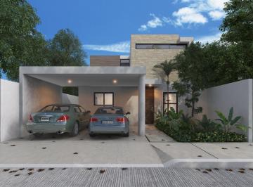 Casa · 186m² · 3 Recámaras · 2 Estacionamientos · Privada Adara en Temozón Norte