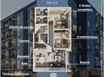 Departamento de 2 habitaciones, Zapopan · Departamentos en Venta Paseos del Sol Desde $3,200,000