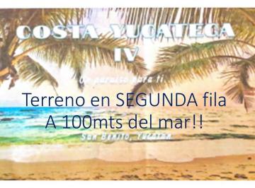 Terreno / Lote · 277m² · Terreno 2a Fila en Venta Merida Playa, San Benito (Avt - 1227)