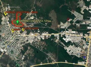 Terreno / Lote , Umán · En Venta Terreno Ideal Para Desarrollo Industrial en Umán, Yucatán