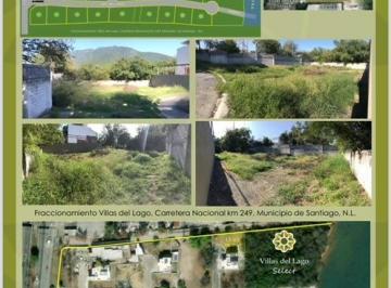 Terreno / Lote , Santiago · Terreno en Venta Villas del Lago, Pegado a La Presa de La Boca