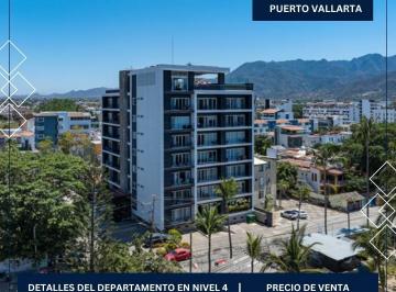 Departamento · 83m² · 2 Recámaras · 1 Estacionamiento · Venta Departamento Condo Rooftop Alberca Versalles Puerto Vallarta - (4)