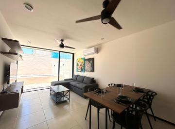 Departamento de 2 habitaciones, Mérida · Departamento de 2 Recámaras, Amueblado, en Pb, con Alberca Privada.