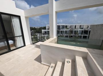 Departamento · 121m² · 2 Recámaras · Se Renta Departamento 2 Recamaras con Alberca en The Waves, Tulum
