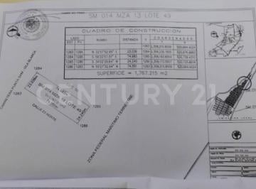 Terreno / Lote · 1767m² · Terreno en Venta en Isla Blanca, Isla Mujeres, Quintana Roo