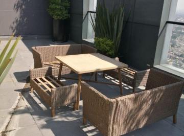 Departamento de 3 habitaciones, Miguel Hidalgo · Excelente PH Amueblado en Renta en Polarea Torre Viena con Terraza 3 Recamara