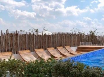 Departamento de 1 habitación, Tulum · Penthouse Venta Tulum Aldea Zamá