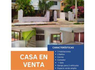 Casa · 168m² · 3 Recámaras · 2 Estacionamientos · Casa en Venta Merida, Res Mexico Norte (Gvc - 2163)