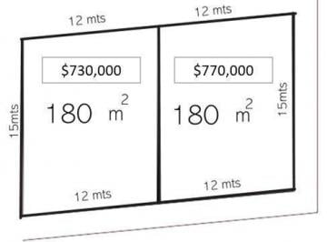 Terreno / Lote · 180m² · Terreno en Venta Merida Granjas Cholul (Gvt - 1256)