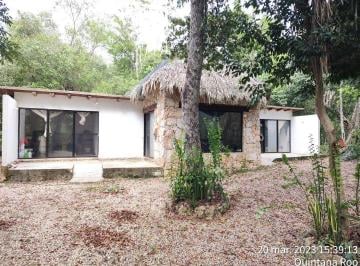 Terreno / Lote de 2 habitaciones, Puerto Morelos · Venta de Terreno con Casa en La Selva, Ruta de Los Cenotes