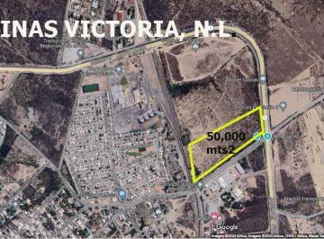 Terreno industrial · 52000m² · Terreno en Venta Industrial Comercial Salinas Victoria 3 Frentes