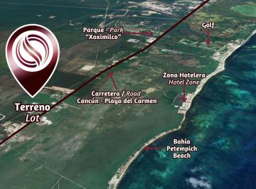 Terreno comercial , Puerto Morelos · Terreno Para Desarrollo Industrial o Habitacional, en Venta Puerto Morelos.