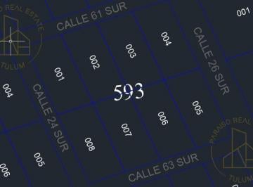 Terreno / Lote · 1250m² · Lote de 1250 m² Reg 8, Mnz 593 Lt 2