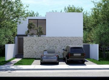Casa en condominio · 180m² · 3 Recámaras · 2 Estacionamientos · Casa en Venta de 2 Plantas en Privada en Conkal