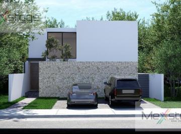 Casa en condominio · 180m² · 3 Recámaras · 2 Estacionamientos · Casa en Venta de 2 Plantas en Privada en Conkal
