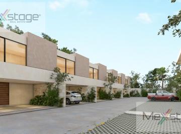 Casa en condominio · 179m² · 3 Recámaras · 2 Estacionamientos · Townhouse en Venta de 3 Recámaras con Amenidades en Dzityá