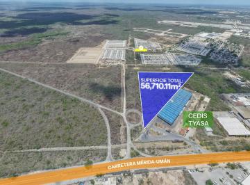 Terreno / Lote , Umán · Venta Terreno 5has con Uso Industrial en Venta Zona Cedis Amazon, Umán Yucatán