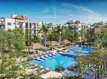 Departamento · 79m² · 2 Recámaras · 1 Estacionamiento · Departamento con 3 Balcones, Amenidades a 8 Minutos del Mar en Puerto Morelos, Quintana Roo.