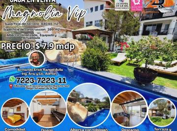 Casa de 4 habitaciones, Ixtapan de la Sal · Magnolia Vip Alberca con Tobogán, un Amplio Jardín, Vistas Panorámicas, Amueblada y Equipada.