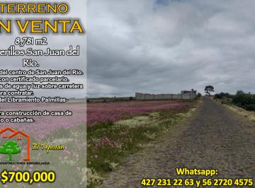 Terreno / Lote , San Juan del Río · Potrerillos, San Juan del Rio. Terreno en Venta de 8,781 m² a Excelente Precio.