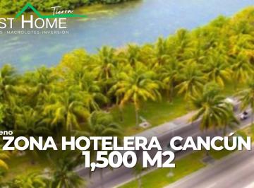 Terreno / Lote · 1500m² · Terreno en Venta de 1500 m² en Zona Hotelera - Cancún