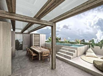 Departamento · 140m² · 2 Recámaras · 1 Estacionamiento · Departamento Holbox | 2 Hab | Swim Up | Golf Car Parking| Vista Al Mar| Reiterpretación Contemporáne