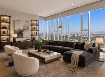 Departamento de 3 habitaciones, Miguel Hidalgo · Nuevo Polanco: Sin Muebles, 3 Recamaras con Espectaculares Vistas