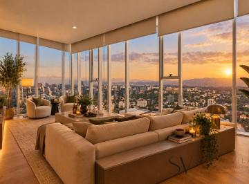 Departamento de 3 habitaciones, Miguel Hidalgo · Nuevo Polanco: Sin Muebles, 3 Recamaras con Espectaculares Vistas