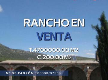 imagenPortal · Rancho en Venta en Ojuelos de Jalisco Superficie 470 Hectáreas Súper Precio