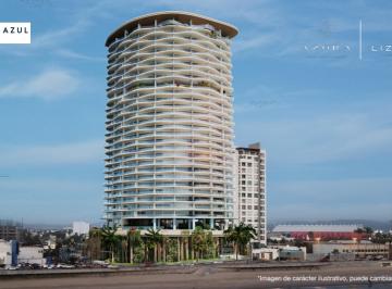 Departamento de 2 habitaciones, Mazatlán · Departamento en Venta Mazatlán Torre Azora en Malecón con Vista Al Mar