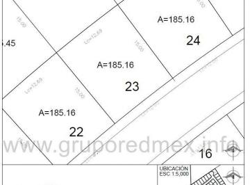 Terreno / Lote , Querétaro · Lote 23, Dentro de Fraccionamiento La Vista Residencial, Condominio Magdala