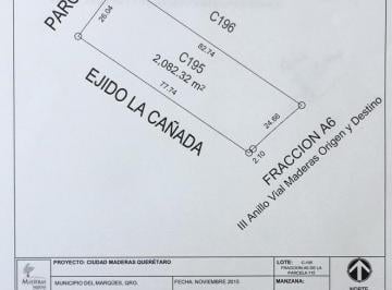 Terreno comercial , El Marqués · Terreno Comercial en Venta, Sobre El Eje Anillo Vial III en Ciudad Maderas