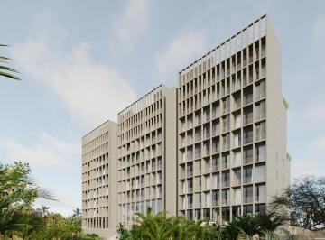 Departamento · 80m² · 2 Recámaras · 1 Estacionamiento · Departamento en Venta en Lausana, Olivia, Cancun Quintana Roo