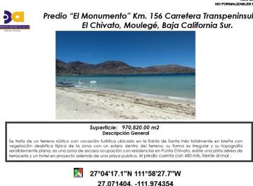 Terreno comercial , Mulegé · Se Vende Terreno Rustico