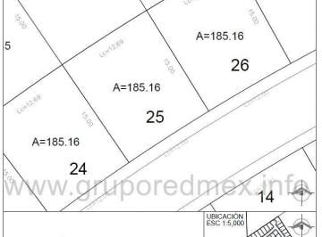 Terreno / Lote , Querétaro · Lote 25, Dentro de Fraccionamiento La Vista Residencial, Condominio Magdala