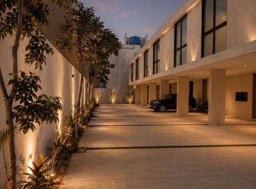 Casa · 131m² · 2 Recámaras · 2 Estacionamientos · Townhouse en Venta en Temozon Norte, Okte Entrega Inmediata