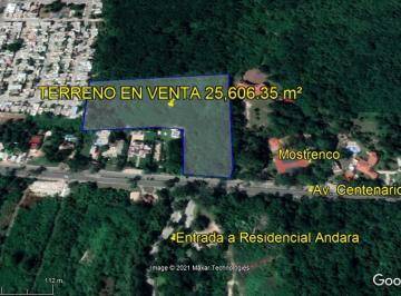 Terreno / Lote · 23600m² · Terreno en Venta 25,600 m² Sobre Av Centenario