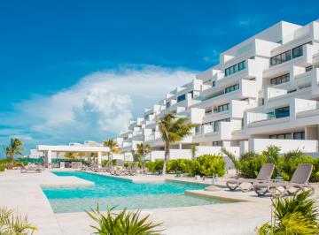 Departamento de 4 habitaciones, Telchac Puerto · Depto. de Lujo Frente Al Mar con Alberca Privada en Telchac Yucatan