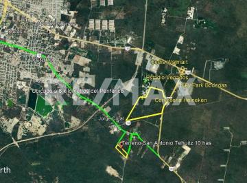 Terreno / Lote · Terreno en Venta Propiedad Privada San Antonio Tehuiz Kanasin Merida - (4)