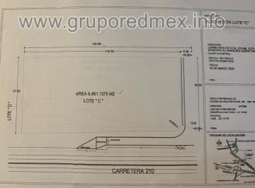 Terreno comercial , El Marqués · Terreno Comercial a Pie de Carretera en Venta, El Marques, Querétaro.