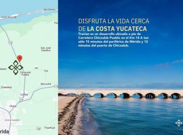 Terreno / Lote · 450m² · Chicxulub Pueblo Carretera a Chicxulub Puerto Travian (Gvt - 1236)