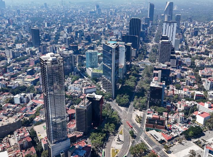 Desarrollo vertical , Cuauhtémoc · Departamentos en Reforma University Tower