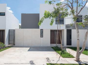 Casa de 3 habitaciones, Mérida · Casa en Privada, 3 Recámaras + Cuarto de Servicio + Amenidades! Entrega Feb 2025