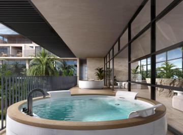 Departamento de 1 habitación, Solidaridad · Departamento con Alberca, Pet Park Venta en Playacar, Playa del Carmen.