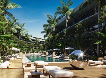 Departamento de 2 habitaciones, Solidaridad · Condominio con Alberca, Pet Park Venta en Playacar, Playa del Carmen.