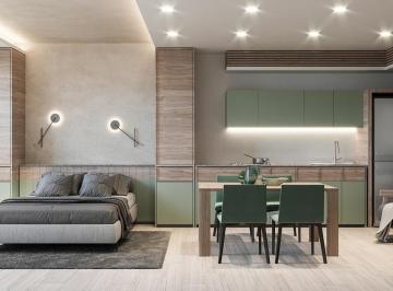 Departamento · 40m² · 1 Recámara · 1 Estacionamiento · Estudio Completamente Amueblado en Playa del Carmen
