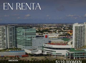 Oficina · 250m² · 3 Estacionamientos · Oficina en Renta en Corporativo Malecón Américas, Cancún