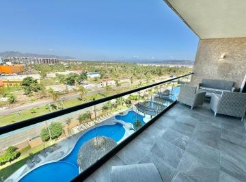 Departamento · 154m² · 3 Recámaras · 1 Estacionamiento · Altamar Residencial, 3 Rec/2baños, Terraza, Albercas, Padel, Seg 24 Hras