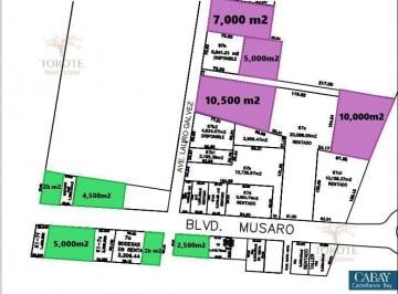 Terreno / Lote · 500m² · Terreno en Terreno en Renta en Parque Industrial Al Sur de Hermosillo